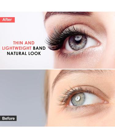 MAEXUS Lash Clusters DIY Eyelash Extensions - 120 Natural Look C D Curl Wispy Lashes (0.07D 8-16mm MIX) for Mega Volume - Buy Online on SooperMarket.com