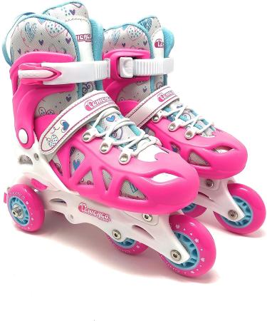 Chicago Skates Inline Training Combo Set Small Pink - Size J10-J13 - Buy Online on SooperMarket.com