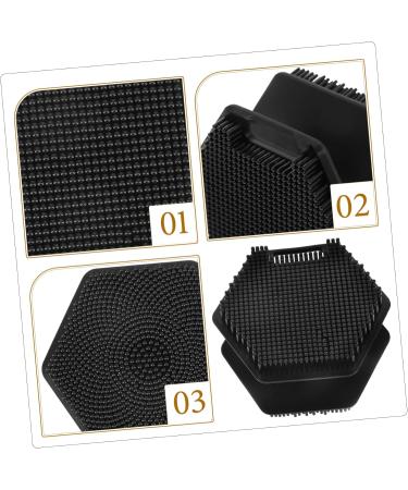 NOLITOY Face Brush Scrubber - Exfoliating Facial Cleansing Brush for Blackheads & Makeup - Dual-Sided Face Wash Tool for Deep Cleaning - Buy Online on SooperMarket.com