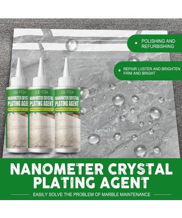 3PC Marble Nano Crystal-Plating Agent | Stone Nanocrystals Coating for Marble, Quartz, and Ceramic Tiles - Buy Online on SooperMarket.com