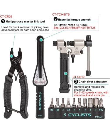 27 Piece Bike Tool Kit for Mountain/Road Bicycle Maintenance & Repair with Storage Case - Buy Online on SooperMarket.com