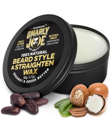 Gnarly Joe Beard Styling Wax for Men - 50g, 60ml Triple-Action Balm (Pack of 1) - Buy Online on SooperMarket.com