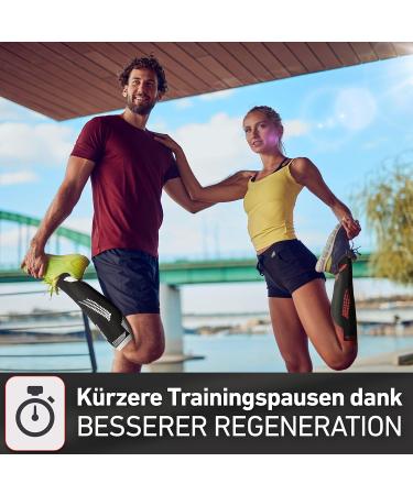 Core Gorimo Compression Stockings - Breathable Anti-Bubble Protection for Running & Jogging - Unisex 43-46 Black & White - Buy Online on SooperMarket.com