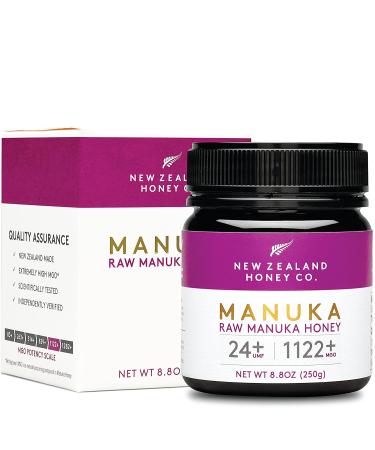 Buy New Zealand Honey Co. Raw Manuka Honey UMF 24+ | MGO 1122+ - 250g (8.8oz) - Buy Online on SooperMarket.com