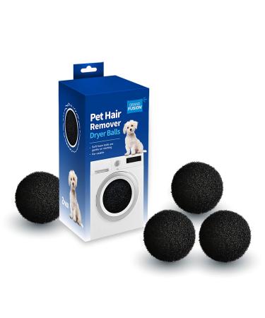 Reusable Pet Hair Remover Pet Hair Removing Foam Dryer Balls Dog and Cat Hair Remover Lint Remover Rid Clothes and Laundry of Lost Hair Pack of 6 Balls