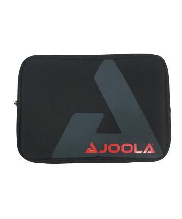 JOOLA Vision Safe Ping Pong Paddle Case w/Storage Compartment for 2 Paddles - Table Tennis Case Racket Cover Helps Protect The Table Tennis Rubber and Racket - Table Tennis Organizer, Black, 80155