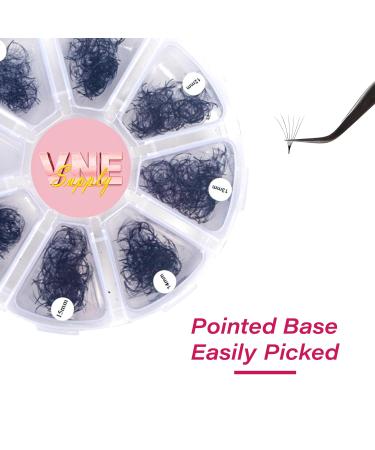 Combo 3 Pack of 1000 Premade Mixed Length Volume Lash Extensions - Customizable Mega Eyelash Fans for Ultimate Beauty - Buy Online on SooperMarket.com