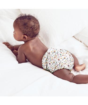 Esembly Cloth Diaper Outer Waterproof Cloth Diaper Cover Swim Diaper Leak-Proof and Breathable Layer Over Prefolds Flats or Fitteds Reusable Diaper with Snap Closure Size 2 (18-35lbs) Terrazzo Size 2 Terrazzo - Buy Online on SooperMarket.com
