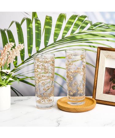 24 Pcs Rose Gold Artificial Pearl String for Vases & Centerpieces - Wedding & Christmas Party Decor - Buy Online on SooperMarket.com