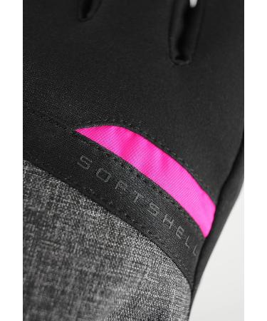 Reusch Women's Finger Gloves Hellen R-TEX XT - Black/Pink Glo - International Shipping Available - Buy Online on SooperMarket.com