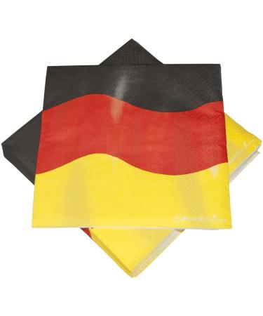 HEKU 100 napkins 3-layer 33x33cm I absorbic and practically packaged i ideal for weddings anniversaries and special occasions Germany 33x33cm Germany