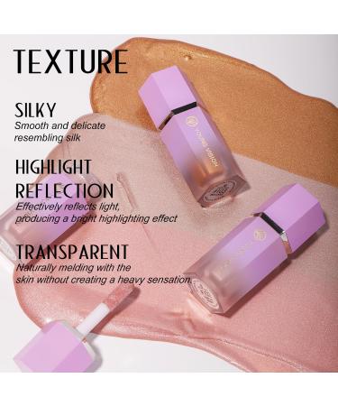 YOUNG VISION Soft Natural Glow Liquid Highlighter - Long-Wearing Smudge Proof Illuminator for Dewy Finish in Vanilla Frost | 0.17 Fl Oz - International Shipping Available - Buy Online on SooperMarket.com