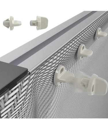 Tufting Knobs (60pcs)  Easy Hand-Tightened  for Securing Tufting Cloth on Metal Tufting Frame NODOCA