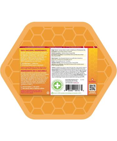 Honibe 100% Pure Honey Lozenges | Made in Canada | Mucus and Cough Relief | With Elderberry | 1 pack (10 lozenges) | Natural Berry - Buy Online on SooperMarket.com