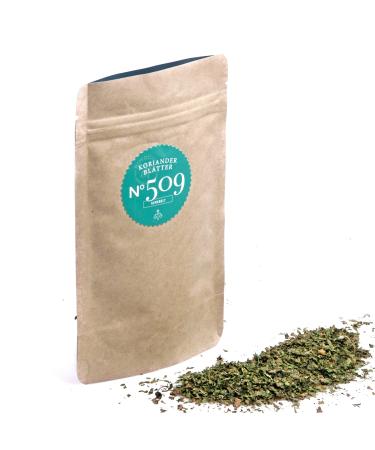Organic coriander leaves N 509 | shredded | bulk pack 500g | refreshing spicy & lemony 50 g (pack of 10)