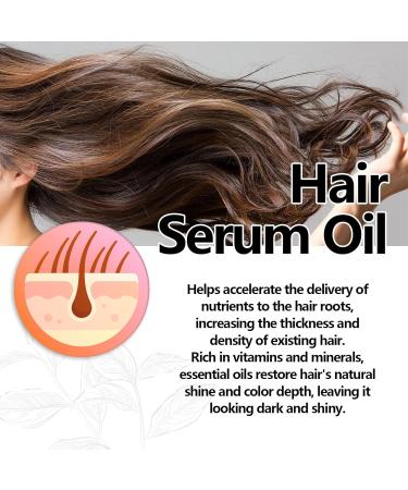 Neviux Natural Hair Growth Oil Hair Growth Serum Rosemary Hair Oil Nourishing Damaged Hair Oil for Drying Damaged Hair and Hair Care Prevent Hair Loss - Buy Online on SooperMarket.com