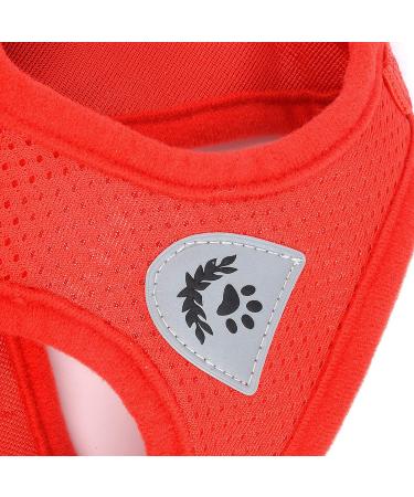 Ranphy Cat Dishes & Breakproof Reflective Chest Harness | Soft Network Fabric for Small Cats & Puppies - Red M (40 cm) - Buy Online on SooperMarket.com