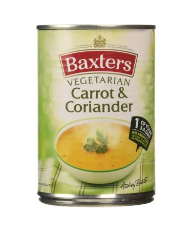 Baxters Vegetarian Carrot & Coriander 400g Carrot & Coriander 400 g (Pack of 1)