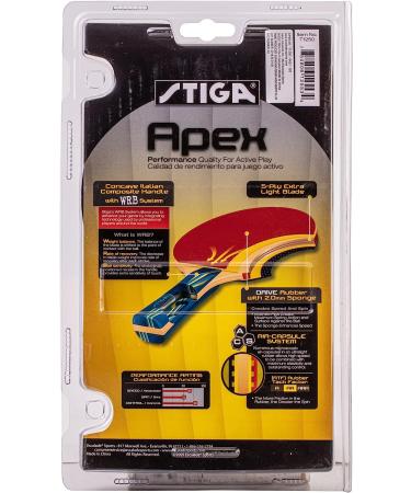 STIGA Apex Table Tennis Racket with ACS Technology - Performance-Level Control - Buy Online on SooperMarket.com