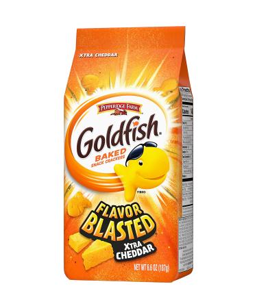 Goldfish Flavor Blasted Xtra Cheddar Snack Crackers 6.6 oz Bag - Buy Online on SooperMarket.com
