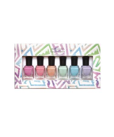 Deborah Lippmann Gel Lab Pro Nail Polish Set  Treatment Enriched Formula for Nail Health  Wear  and Shine  Vegan  No Animal Testing  10 Free Formula True Colors