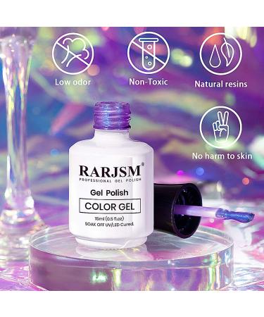 Pearl Lavender Gel Nail Polish 15ML | Quick Dry Shell Shiny Varnish for Nail Starter | RARJSM RAR101 - Buy Online on SooperMarket.com