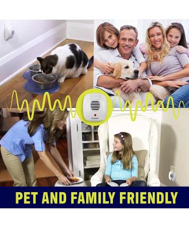 Bell + Howell Ultrasonic Pest Repeller Home Kit (Pack of 4) - Pest Repellent for Home, Bedroom, Office, Kitchen, Warehouse, Hotel - Safe for Humans and Pets - Buy Online on SooperMarket.com