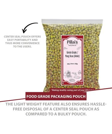 Pillai's Green Gram/Mung Bean (Whole) - 250 grams - Buy Online on SooperMarket.com