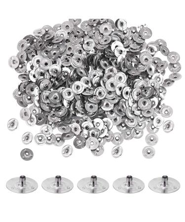 BEADNOVA Candle Wick Base 100pcs Candle Wick Cilps Sustainer Tabs for Candle Making and Candle DIY (12.5mm/ 0.5inch)