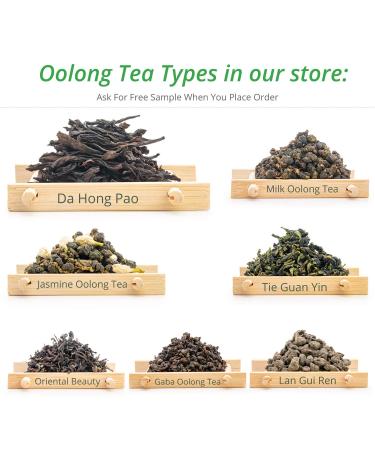 Oriarm Da Hong Pao Roasted Oolong Tea Loose Leaf - 225g (8oz) - High Mountain Wu Long from Fujian Wuyi Rock Tea - Ziplock Resealable Bag - Authentic Chinese Dahongpao Big Red Robe - 8 Ounce Pack - Buy Online on SooperMarket.com