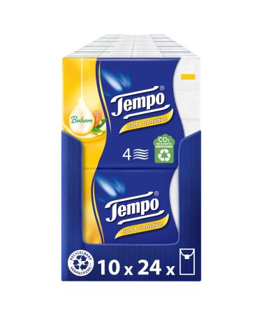 Tempo tissue Tempo Plus 240 giant pack (10 x 24 packs of 9 tissues each) 1 pack (1 x 240)