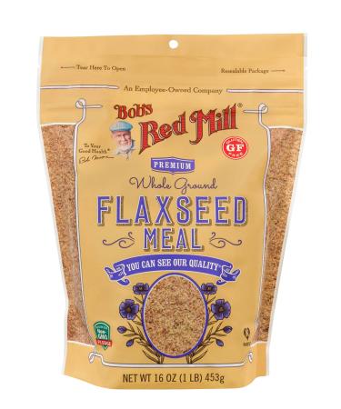 Bob's Red Mill, Flaxseed Meal, 16 oz 1 Pound (Pack of 1)