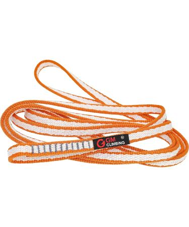 GM CLIMBING 11mm UHMWPE Sling Runner 22kN CE UIAA Certified Orange 30cm / 12inch - Buy Online on SooperMarket.com