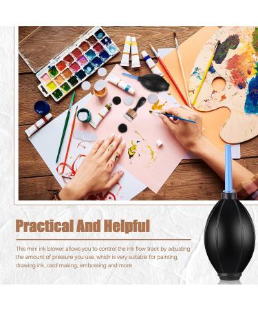 54-Piece Alcohol Ink Blower Set with Round Blending Tool and Air Blower - Perfect for Card Making and Painting - Buy Online on SooperMarket.com