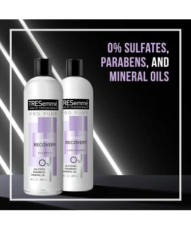 TRESemm Damage Recovery Conditioner for Damaged Hair, 16 oz - Pack of 4 | Silicone-Free & Clean Formula - Buy Online on SooperMarket.com