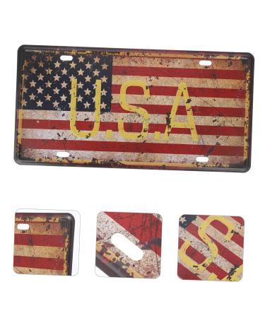 Cabilock Emblems Iron Sign Painting Vintage Signs for Sale July 4th Iron Painting The Sign Iron Mark Metal - Buy Online on SooperMarket.com