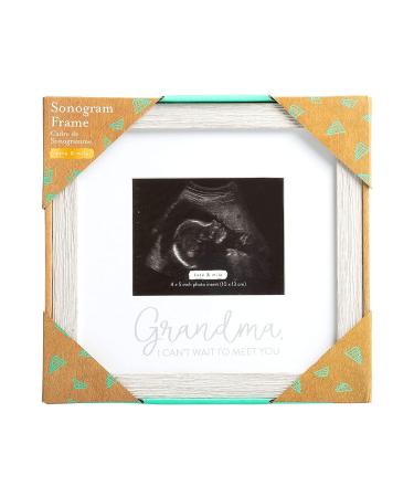 Kate & Milo Rustic Grandma Sonogram Picture Frame - Gender-Neutral Pregnancy Announcement Photo Frame for Baby Keepsake - Buy Online on SooperMarket.com