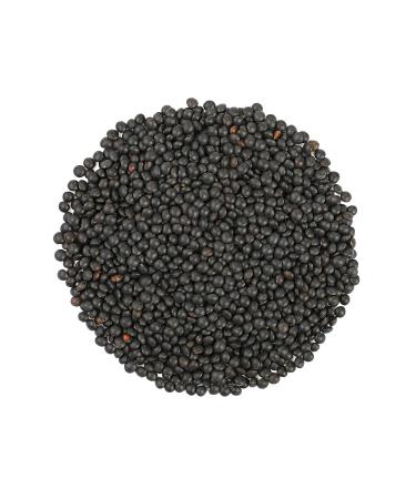 Organic Black Lentils 10 Pounds - Non-GMO Whole Dry Pulses | Raw Sproutable Kosher Vegan | Bulk Legumes | Rich in Thiamin, Folate, Protein | Ideal for Stews, Curries, Tacos, Soups - 10 lb Pack - Buy Online on SooperMarket.com