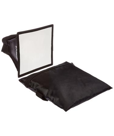 Polaroid Universal Studio Soft Box Flash Diffuser for Canon EOS, Nikon, Olympus, Pentax, Panasonic, Sony, Sigma, & Other External Flash Units (7" x 6" Screen)