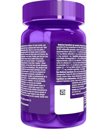 Vicks ZzzQuil PURE Zzzs Stress Relief Melatonin Sleep Aid Gummies for Adults Ashwagandha Helps Reduce the Symptoms of Stress 1 mg per gummy 42 Count 42ct Gummies - Buy Online on SooperMarket.com