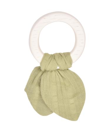 Tikiri teething ring 8597011 green grasping toy for babies and children from 0+ months 15cm
