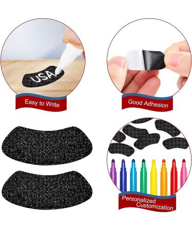 140 Pairs Black Glitter Eye Sticker Strips for Sports - Baseball, Softball, Football - Buy Online on SooperMarket.com