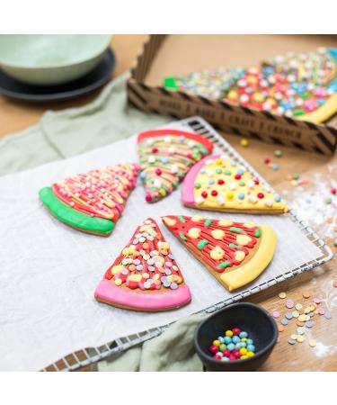 Craft & Crumb Pizza Biscuit Baking Kit | Fun Summer Activity for Kids, Teens & Adults | Pre-Measured Mix, Icing, Cutter & Decorations - Buy Online on SooperMarket.com