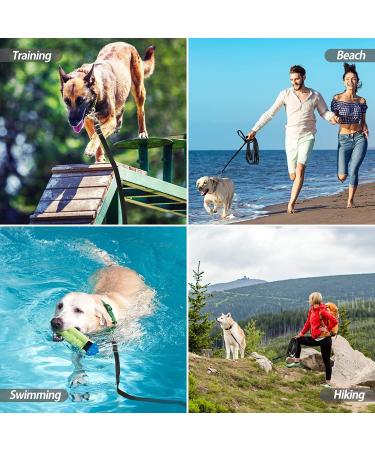 Suplutux 3M Drag Line Leash for Dogs | Robust Training Lines with Storage Bags D-Carabiner & Grip Pad - Perfect for Large & Small Dogs - Buy Online on SooperMarket.com