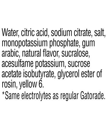Gatorade Zero Orange 20 oz 12 pk - Sugar-Free Electrolyte Sports Drink - Buy Online on SooperMarket.com
