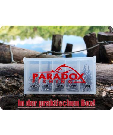 Paradox Fishing Triple Vertebrae Sets - 45 Piece Fishing Accessories (#20 to #10) for Optimal Angling - Buy Online on SooperMarket.com