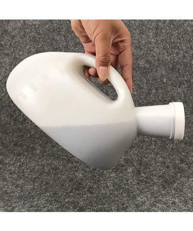 Male Urinal Bottle Camping Toilet Urine Bottle Men's Male Bed Urinal Potty Pee Bottle 2000ML Collector with 1.6M Tube - Buy Online on SooperMarket.com