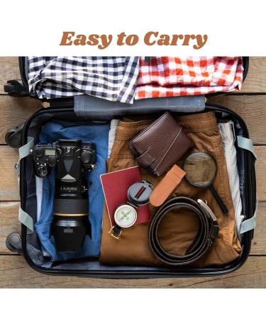 AMIJOUX 7 Leather Razor Case | Travel Protection for Safety Razors | Stylish & Durable Men's Leather Case - Buy Online on SooperMarket.com