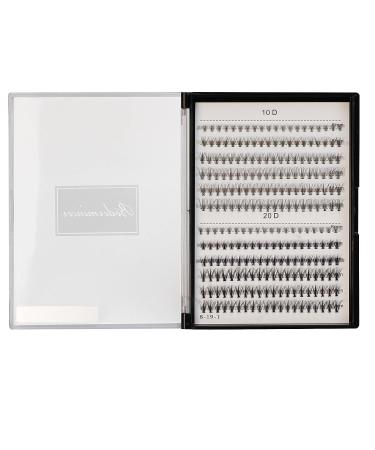 Bodermincer 240pcs C Curl Mixed 10D/20D Cluster Eyelashes - 0.07mm / 0.10mm - Professional Makeup Individual Cluster Eye Lashes - 8mm to 12mm - Best for Professional Makeup Artists - Buy Online on SooperMarket.com