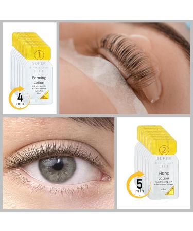 XXL Lashes Super Lash & Brow Lift Set 6.0 - Eyelash Lifting Permanent Wave & Eyebrow Lamination | 56-Piece Kit with 20 Air-Protected Sows for Long-Lasting Results - Buy Online on SooperMarket.com